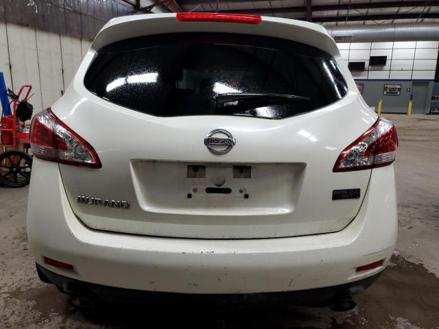 JN8AZ1MU6EW411330 - 2014 NISSAN MURANO S WHITE photo 6