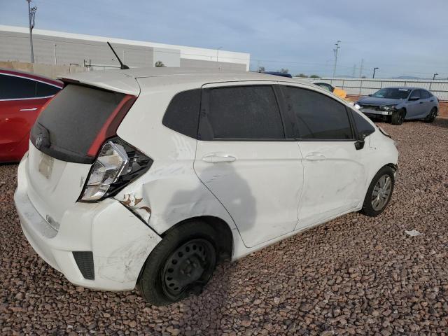 3HGGK5H55FM711190 - 2015 HONDA FIT LX WHITE photo 3