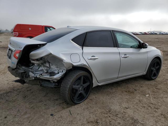 3N1AB7AP5EY286026 - 2014 NISSAN SENTRA S SILVER photo 3