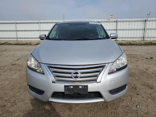 3N1AB7AP5EY286026 - 2014 NISSAN SENTRA S SILVER photo 5