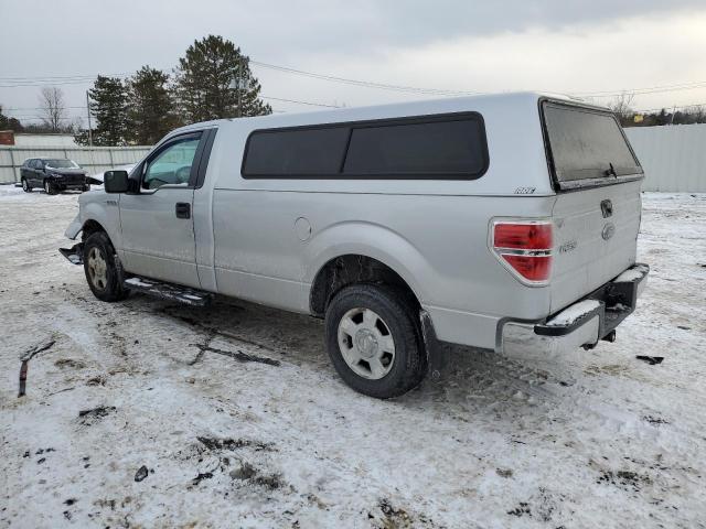 1FTMF1CM9DKF24021 - 2013 FORD F150 SILVER photo 2