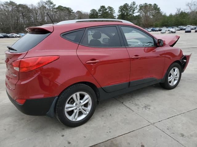 KM8JU3AC1BU151231 - 2011 HYUNDAI TUCSON GLS RED photo 3