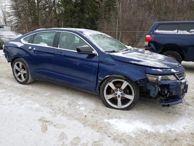 1G11Y5SL3EU131725 - 2014 CHEVROLET IMPALA LS BLUE photo 4