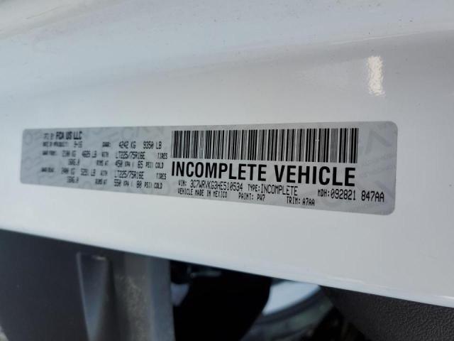 3C7WRVKG3HE510534 - 2017 RAM PROMASTER 3500 STANDARD Weiß Foto 13