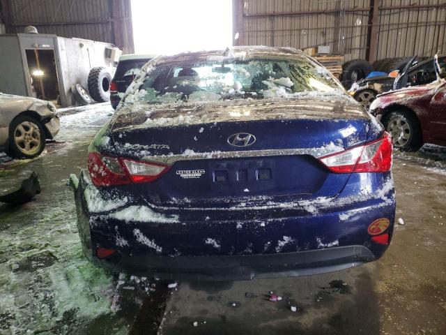 5NPEB4AC2EH901395 - 2014 HYUNDAI SONATA GLS BLUE photo 6