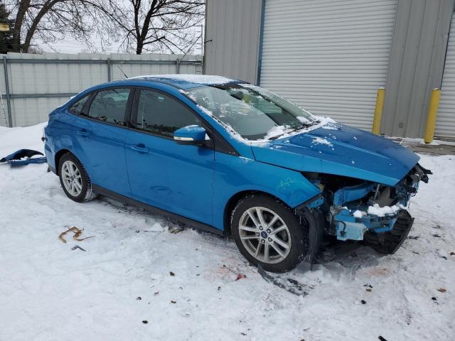 1FADP3F24FL387334 - 2015 FORD FOCUS SE BLUE photo 4