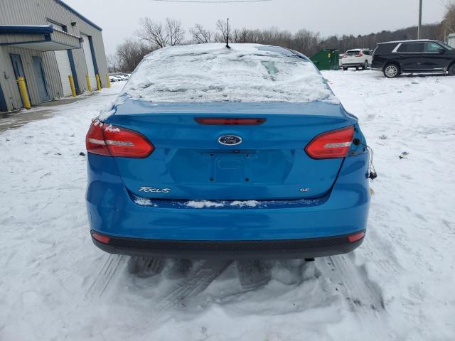 1FADP3F24FL387334 - 2015 FORD FOCUS SE BLUE photo 6