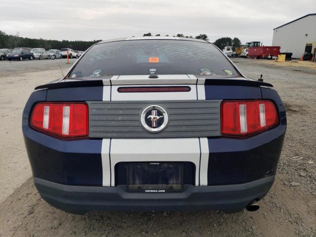 1ZVBP8AN4A5139756 - 2010 FORD MUSTANG BLUE photo 6