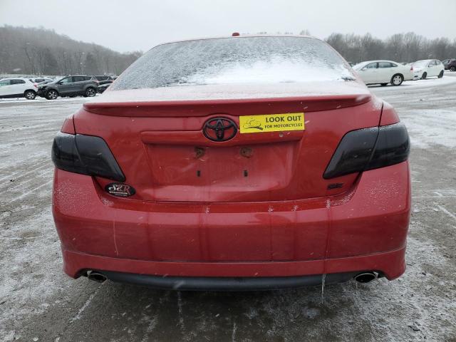 4T1BF3EK2AU106605 - 2010 TOYOTA CAMRY BASE RED photo 6