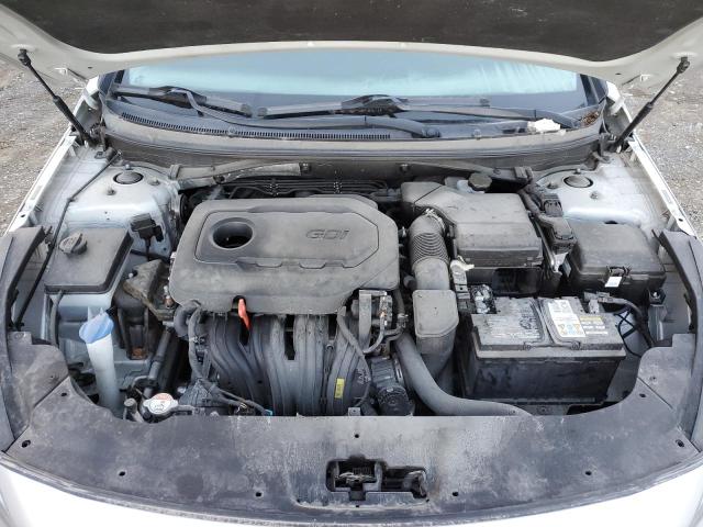 5NPE24AF1HH495740 - 2017 HYUNDAI SONATA SE GRAY photo 11