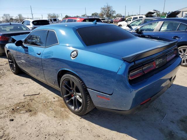 2C3CDZFJ0MH673785 - 2021 DODGE CHALLENGER R/T SCAT PACK BLUE photo 2