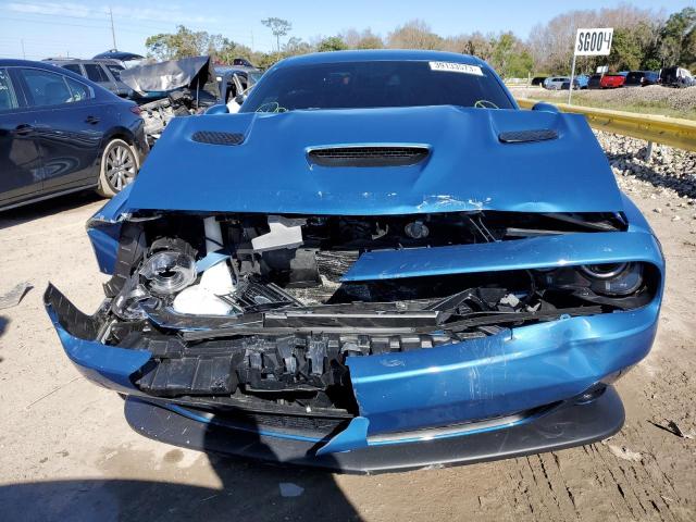 2C3CDZFJ0MH673785 - 2021 DODGE CHALLENGER R/T SCAT PACK BLUE photo 5