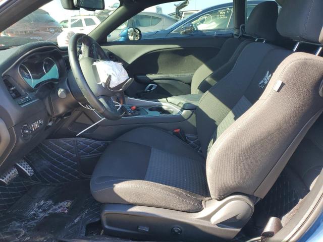 2C3CDZFJ0MH673785 - 2021 DODGE CHALLENGER R/T SCAT PACK BLUE photo 7