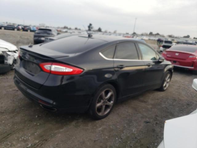 3FA6P0H90FR268635 - 2015 FORD FUSION SE BLACK photo 3