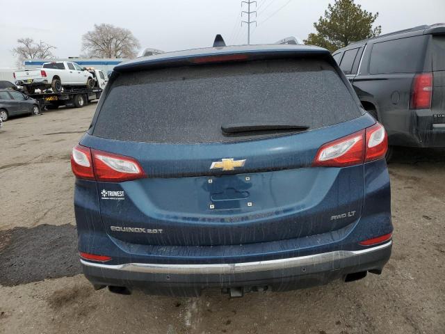 2GNAXVEX4K6139178 - 2019 CHEVROLET EQUINOX LT BLUE photo 6