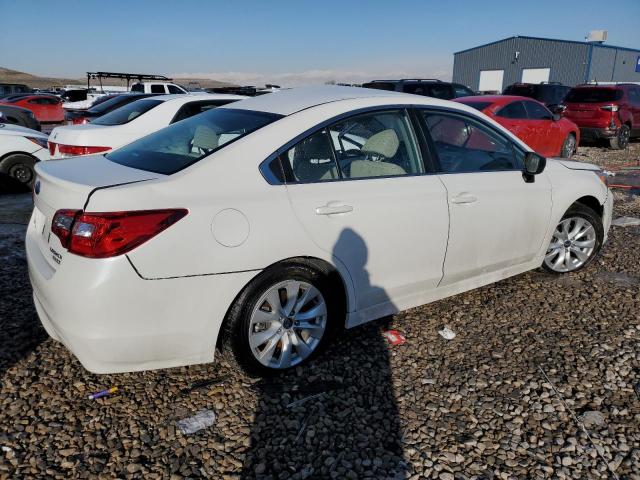 4S3BNAB64H3007710 - 2017 SUBARU LEGACY 2.5I WHITE photo 3