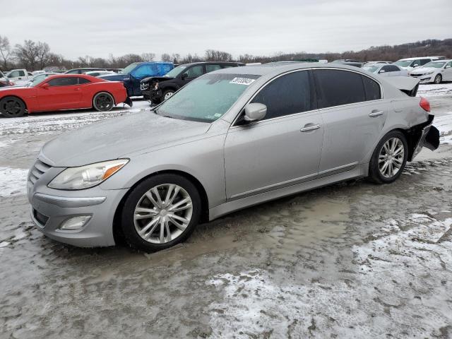 KMHGC4DF4CU171709 - 2012 HYUNDAI GENESIS 4.6L SILVER photo 1