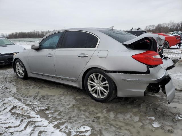 KMHGC4DF4CU171709 - 2012 HYUNDAI GENESIS 4.6L SILVER photo 2