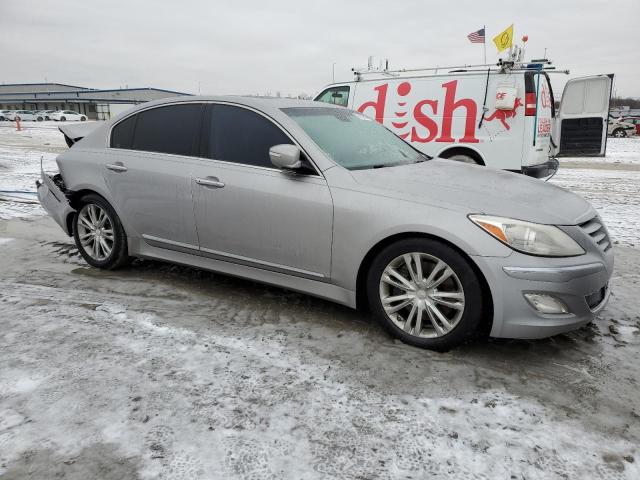 KMHGC4DF4CU171709 - 2012 HYUNDAI GENESIS 4.6L SILVER photo 4