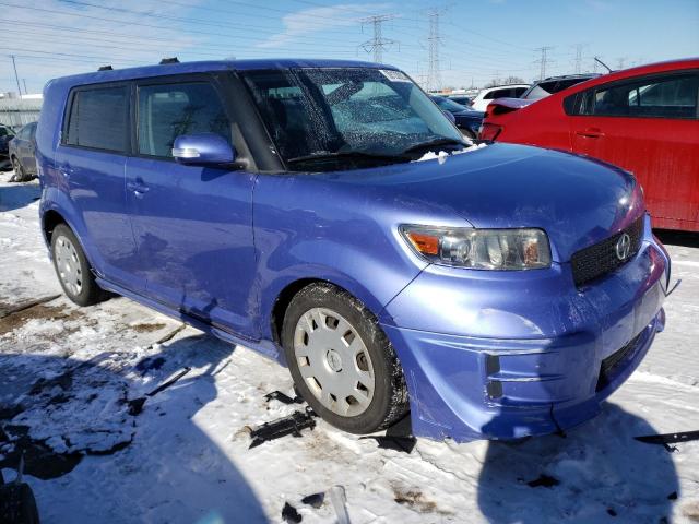 JTLZE4FE7A1117299 - 2010 TOYOTA SCION XB Blau Foto 4