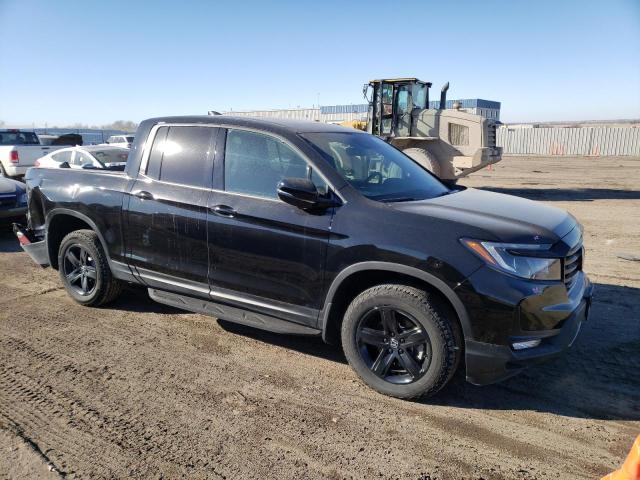 5FPYK3F87NB024730 - 2022 HONDA RIDGELINE BLACK EDITION BLACK photo 4