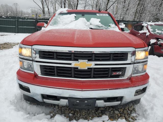 1GCVKRECXFZ369587 - 2015 CHEVROLET SILVERADO K1500 LT RED photo 5