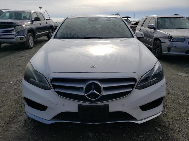 WDDHF5KB2EA910642 - 2014 MERCEDES-BENZ E 350 WHITE photo 5