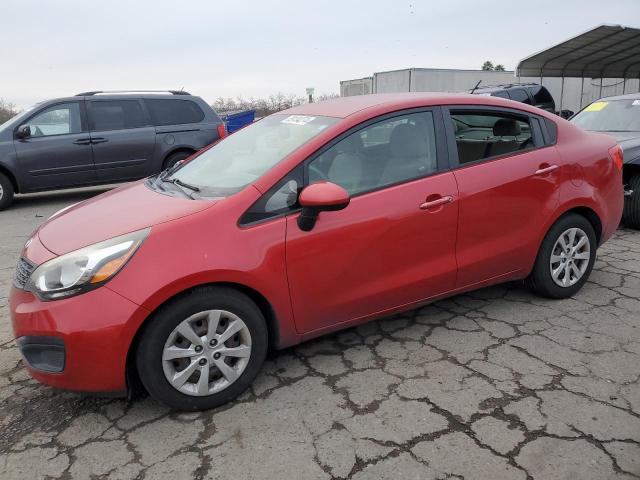 KNADM4A33E6364839 - 2014 KIA RIO LX RED photo 1