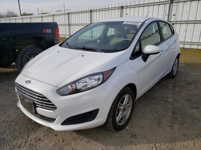 3FADP4EJ1KM118554 - 2019 FORD FIESTA SE WHITE photo 1