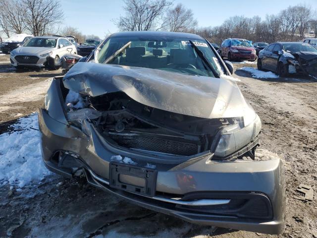 19XFB2F50EE236004 - 2014 HONDA CIVIC LX GRAY photo 5