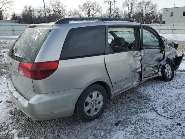 5TDZA23C05S362016 - 2005 TOYOTA SIENNA CE SILVER photo 3