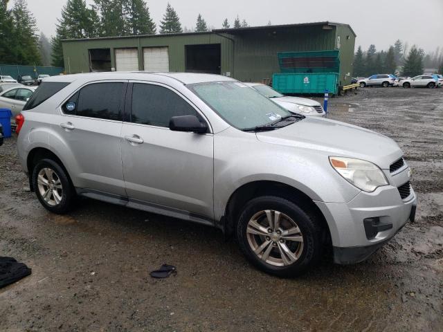 2CNFLCEC9B6324950 - 2011 CHEVROLET EQUINOX LS SILVER photo 4