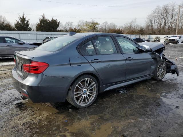 WBA8B7G56JNU95295 - 2018 BMW 340 XI GRAY photo 3