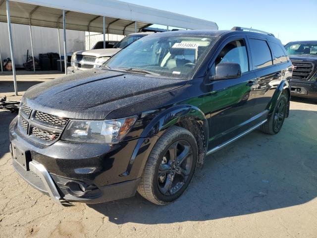 3C4PDDGG3JT329499 - 2018 DODGE JOURNEY CROSSROAD BLACK photo 1