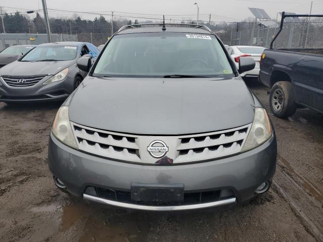 JN8AZ08W76W515669 - 2006 NISSAN MURANO SL GRAY photo 5