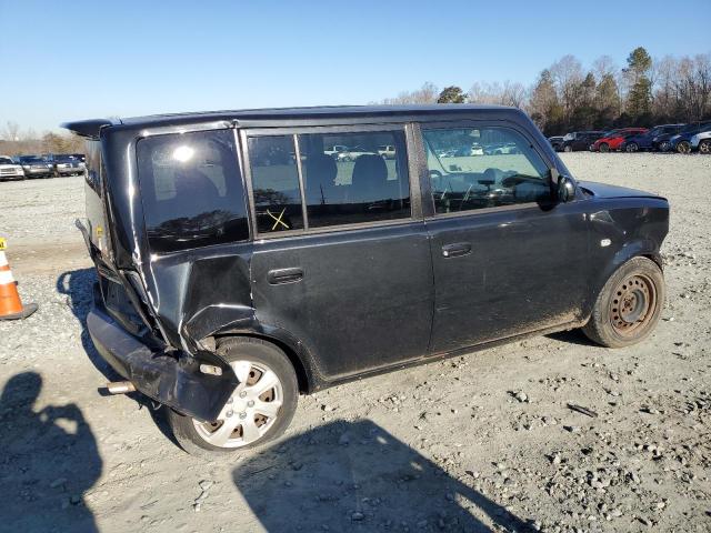 JTLKT324564057303 - 2006 TOYOTA SCION XB BLACK photo 3