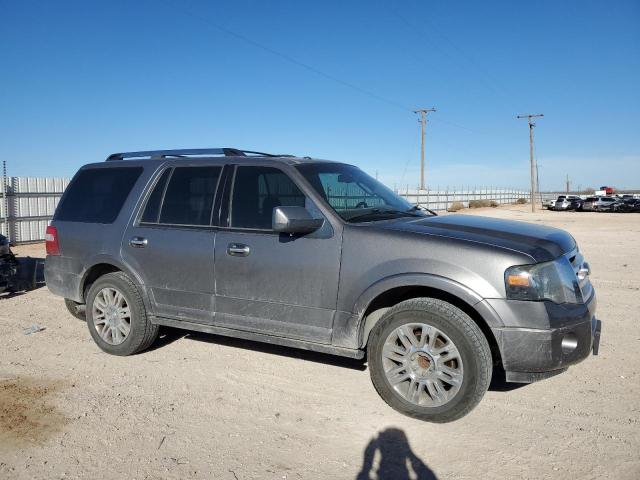 1FMJU1K53DEF53186 - 2013 FORD EXPEDITION LIMITED GRAY photo 4