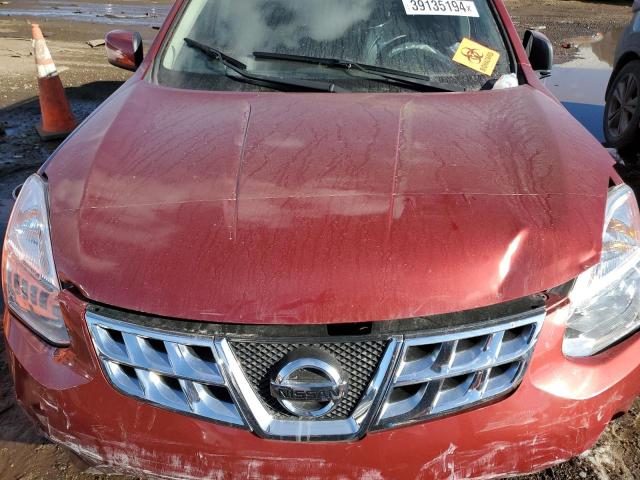 JN8AS5MV0BW251204 - 2011 NISSAN ROGUE S RED photo 11