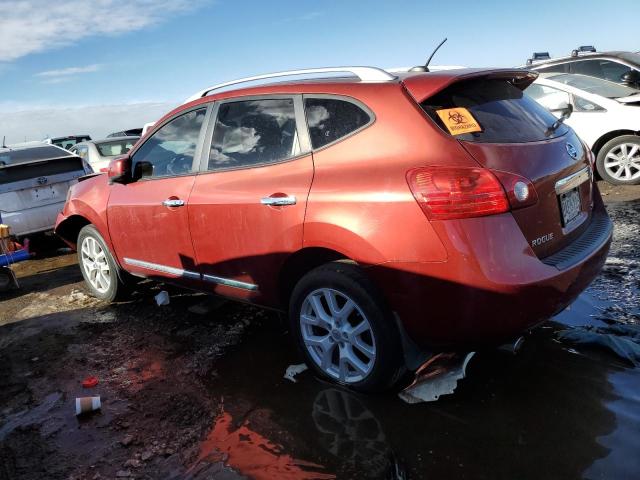 JN8AS5MV0BW251204 - 2011 NISSAN ROGUE S RED photo 2