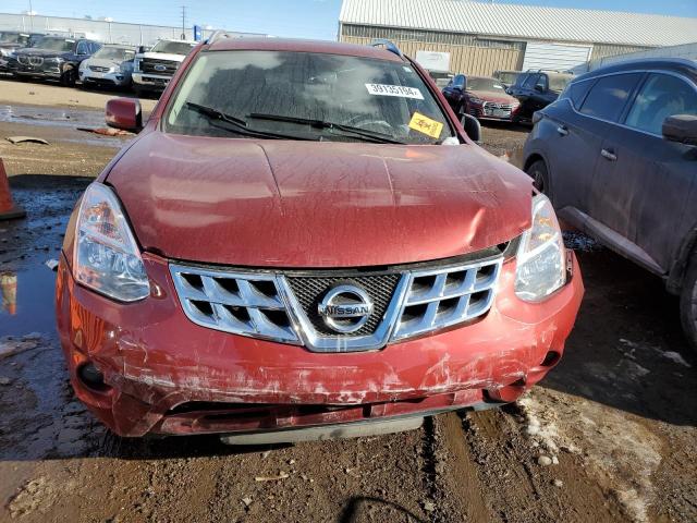 JN8AS5MV0BW251204 - 2011 NISSAN ROGUE S RED photo 5