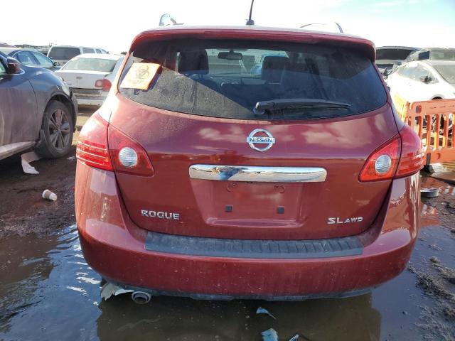 JN8AS5MV0BW251204 - 2011 NISSAN ROGUE S RED photo 6