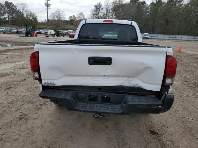 5TFRX5GN5KX161648 - 2019 TOYOTA TACOMA ACCESS CAB WHITE photo 6