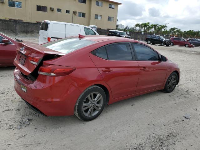 5NPD84LF6HH082820 - 2017 HYUNDAI ELANTRA SE RED photo 3