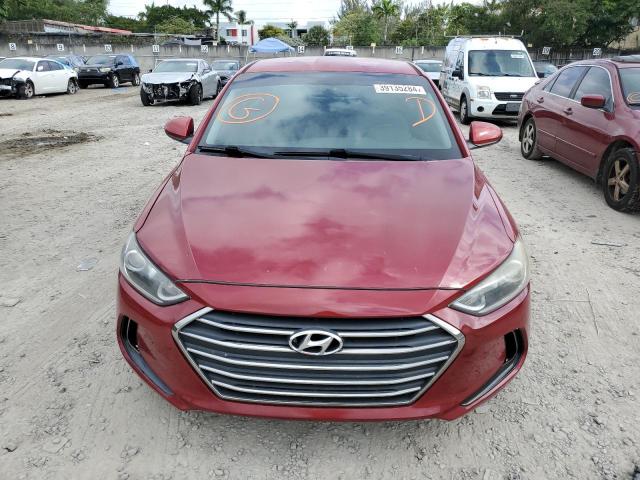 5NPD84LF6HH082820 - 2017 HYUNDAI ELANTRA SE RED photo 5