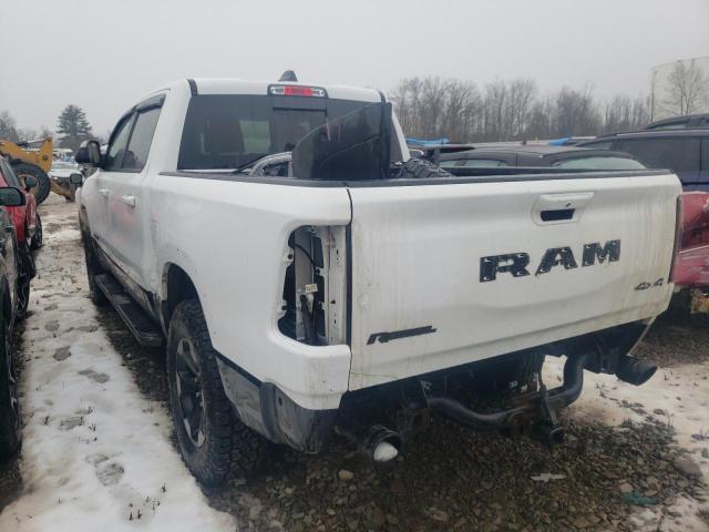 1C6SRFLT3KN674020 - 2019 RAM 1500 REBEL WHITE photo 2