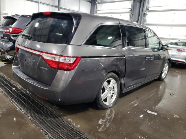 5FNRL5H98CB083326 - 2012 HONDA ODYSSEY TOURING GRAY photo 3