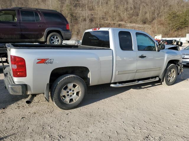 1GCRKSE74CZ134478 - 2012 CHEVROLET SILVERADO K1500 LT SILVER photo 3