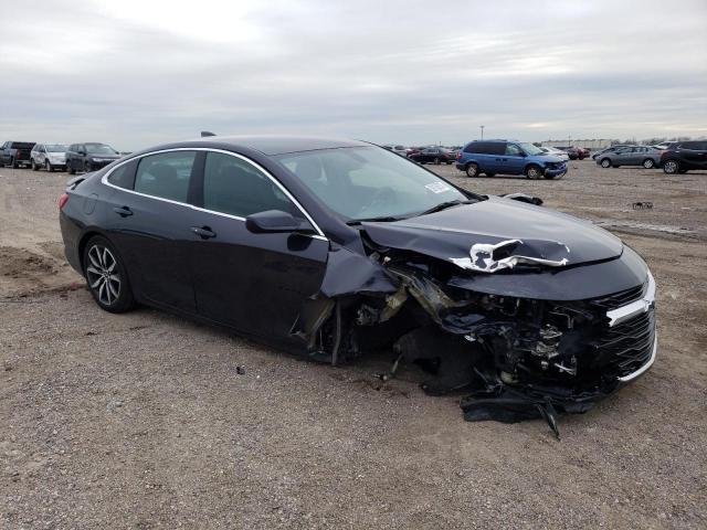 1G1ZG5ST4NF193788 - 2022 CHEVROLET MALIBU RS BLACK photo 4
