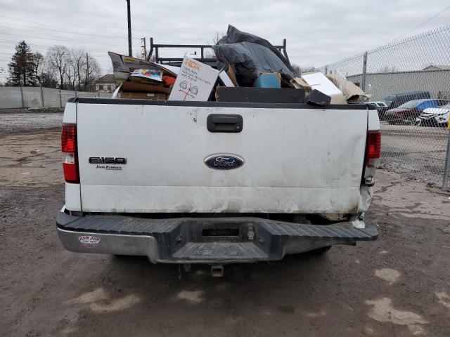 1FTPX14556NA53987 - 2006 FORD F150 WHITE photo 6