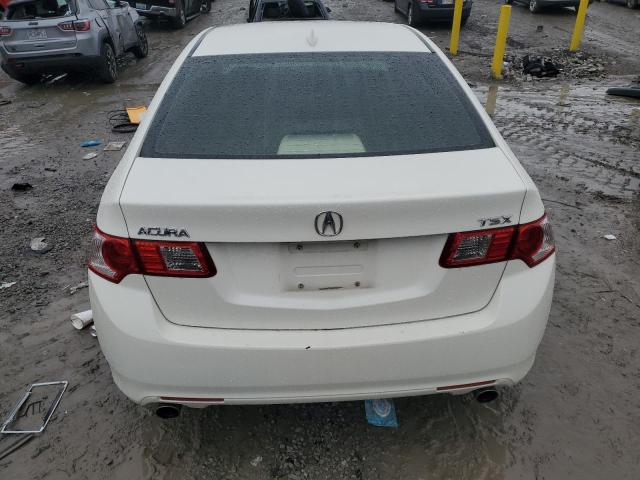 JH4CU26699C024316 - 2009 ACURA TSX WHITE photo 6